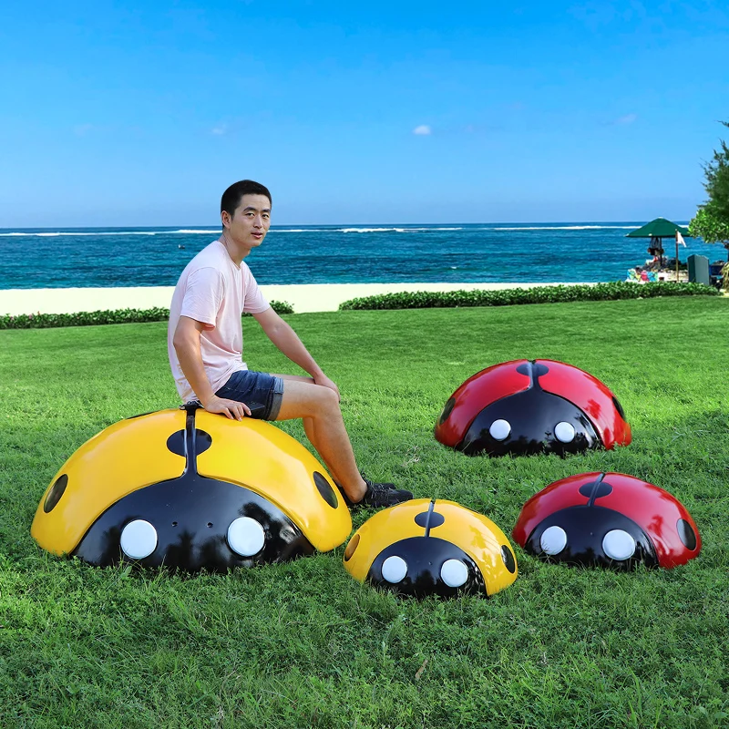 Outdoor Garden Simulation LADYBIRD GRP Sculpture Painted Beetle Ornaments Garden Kindergarten Decorations
Outdoor Garden Simulation LADYBIRD GRP Sculpture Painted Beetle Ornaments Garden Kindergarten Decorations