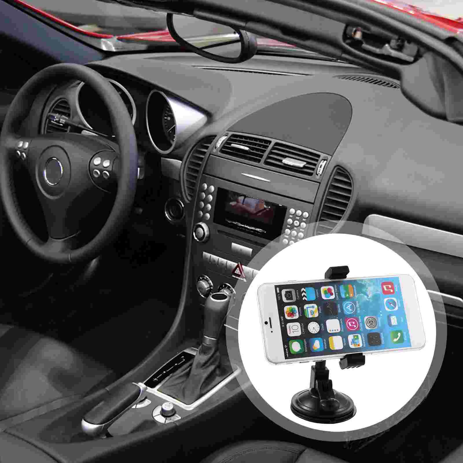 Car Mount Suction Cup Car Holder 360- degree for Car Navigator Windshield Dashboard Stand
Car Mount Suction Cup Car Holder 360- degree for Car Navigator Windshield Dashboard Stand