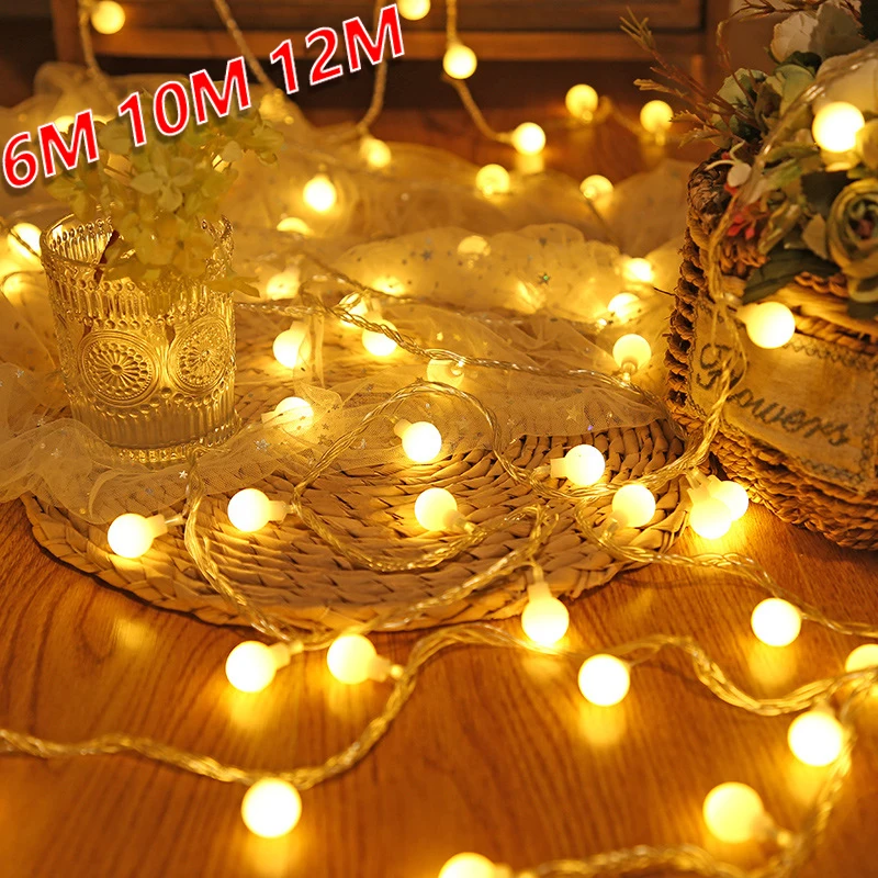 USB/Battery Power LED Ball Garland Lights Waterproof Outdoor Lamp Fairy String Lights Christmas Holiday Wedding Party Decoration
USB/Battery Power LED Ball Garland Lights Waterproof Outdoor Lamp Fairy String Lights Christmas Holiday Wedding Party Decoration