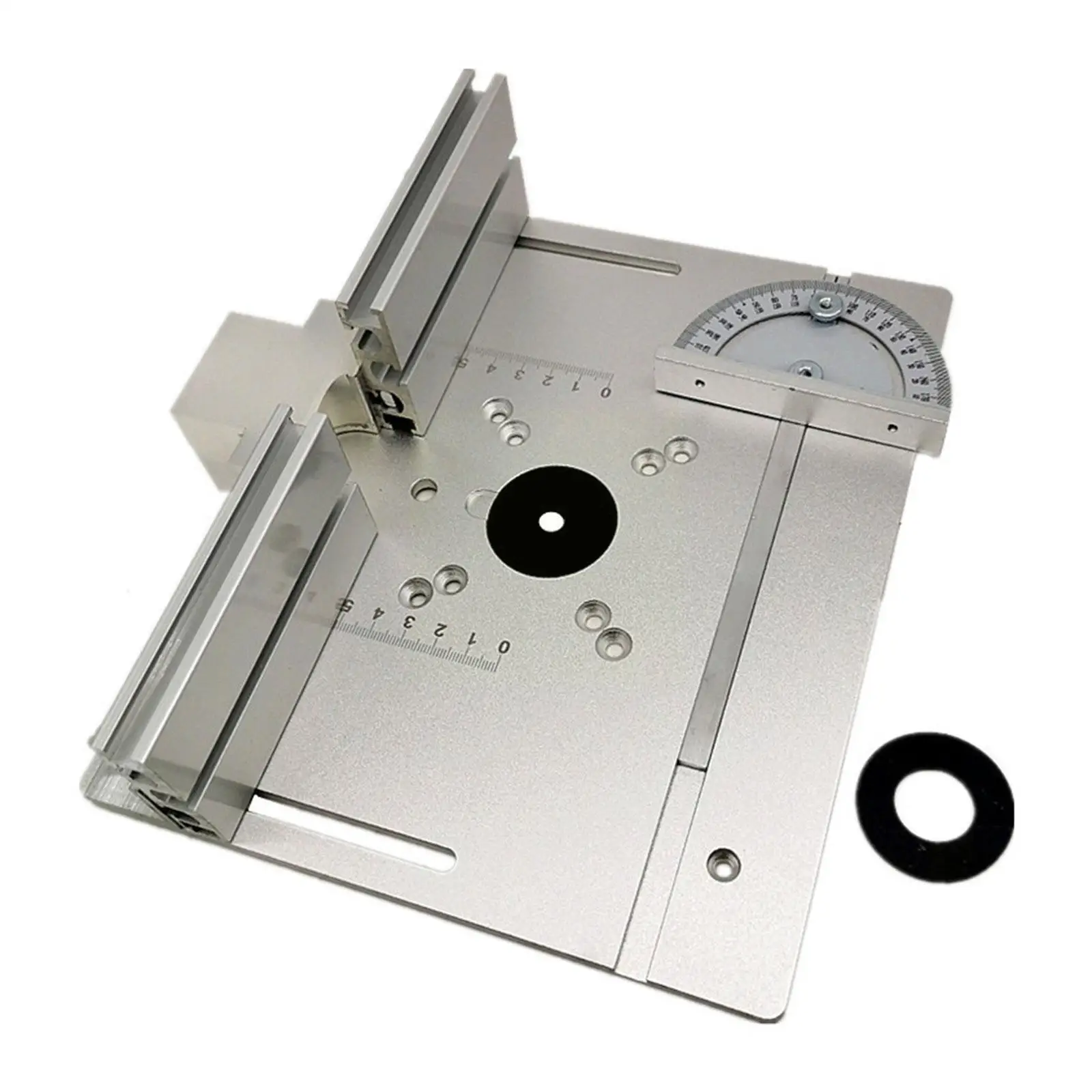 Aluminum Router Table Insert Plate W/ Miter Gauge For Woodworking Benches Table Saw Multifunctional Trimmer Engraving Machi Q7X8
Aluminum Router Table Insert Plate W/ Miter Gauge For Woodworking Benches Table Saw Multifunctional Trimmer Engraving Machi Q7X8