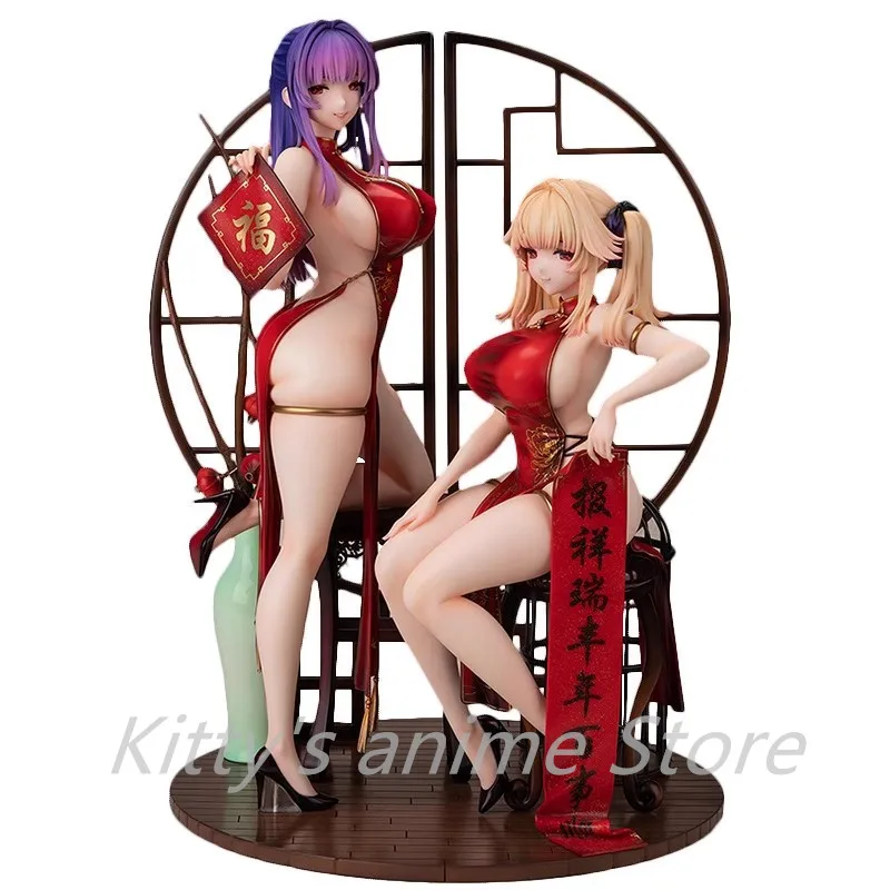 

Moehime Union Yuri & Stella Fruitful Year 1/4 Native FANZA Anime Figure Hentai Sexy Girl BINDing Native Xin Model Toy Gift