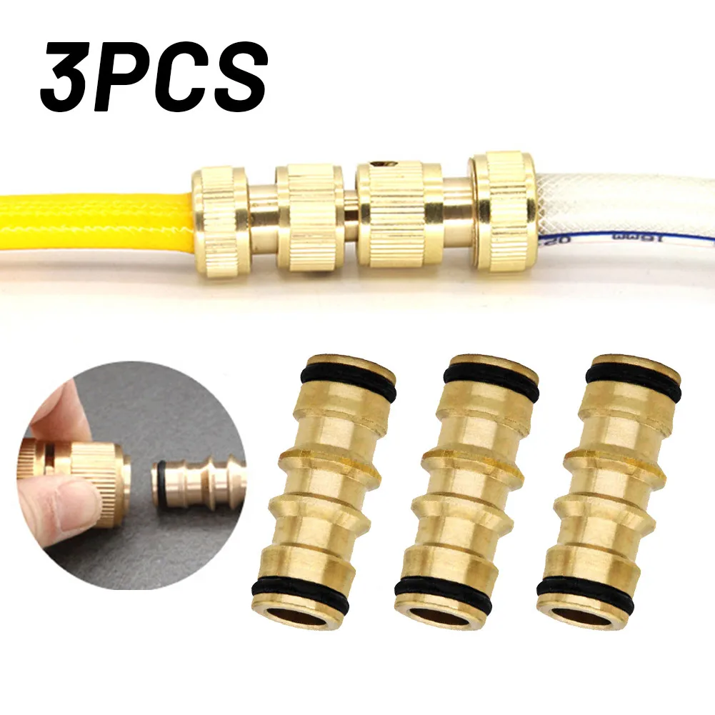 Home Hose Connector Kit Set Connecting Garden Tool Two-way 3 Pcs 3 Pcs/set 3 Pieces 3* 3x Adapter Adaptor Brass
Home Hose Connector Kit Set Connecting Garden Tool Two-way 3 Pcs 3 Pcs/set 3 Pieces 3* 3x Adapter Adaptor Brass