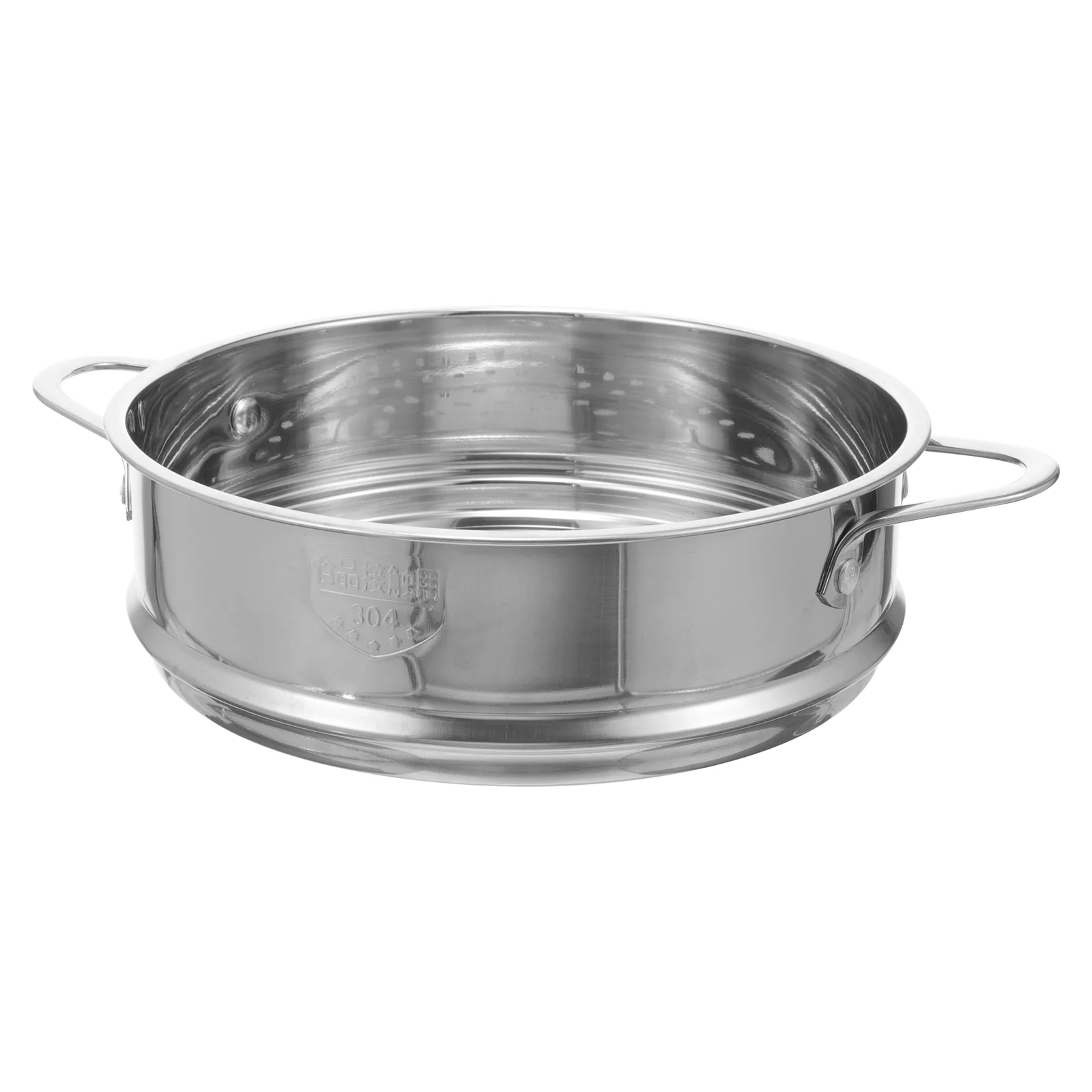 Stainless Steel Steaming Basket Kitchen Food Steaming Tray Double Handle Food Steamer
Stainless Steel Steaming Basket Kitchen Food Steaming Tray Double Handle Food Steamer