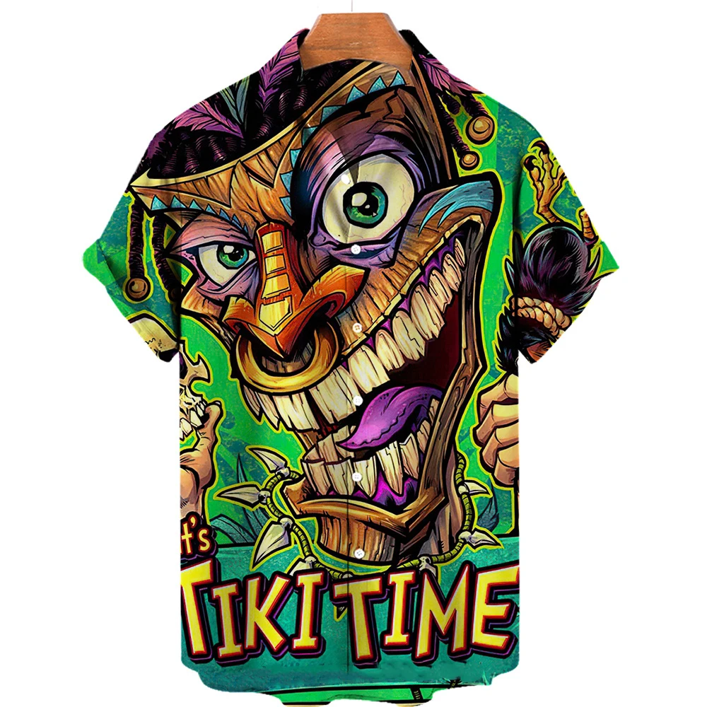 Men's Hawaiian Short Sleeve Shirt Summer Oversized Luxury Social Breathable Formal Printed Cartoon Pictures Tee Gothic Clothes
Men's Hawaiian Short Sleeve Shirt Summer Oversized Luxury Social Breathable Formal Printed Cartoon Pictures Tee Gothic Clothes