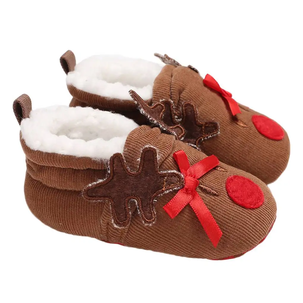 Winter Infant Baby Christmas Santa Booties Shoes Holiday Warming Slipper Moose Deer Shoes
Winter Infant Baby Christmas Santa Booties Shoes Holiday Warming Slipper Moose Deer Shoes