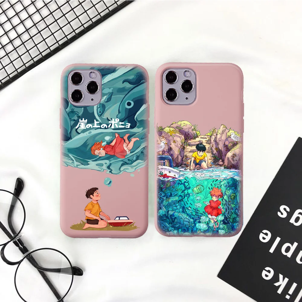 Hayao Miyazaki ponyo Phone Case for iPhone 13 11 pro 8 7 6 6S Plus X XR 11 12 Pro mini XS MAX Matte Candy Pink Silicone Cases
Hayao Miyazaki ponyo Phone Case for iPhone 13 11 pro 8 7 6 6S Plus X XR 11 12 Pro mini XS MAX Matte Candy Pink Silicone Cases