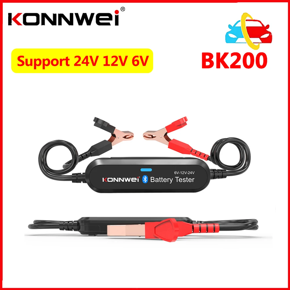 KONNWEI BK200 PK KW650 KW510 Bluetooth KONNWEI тестер аккумулятора BK200 автомобильная зарядка 12 В 24 в 6 в контрольный инструмент для зарядки
KONNWEI BK200 PK KW650 KW510 Bluetooth KONNWEI тестер аккумулятора BK200 автомобильная зарядка 12 В 24 в 6 в контрольный инструмент для зарядки