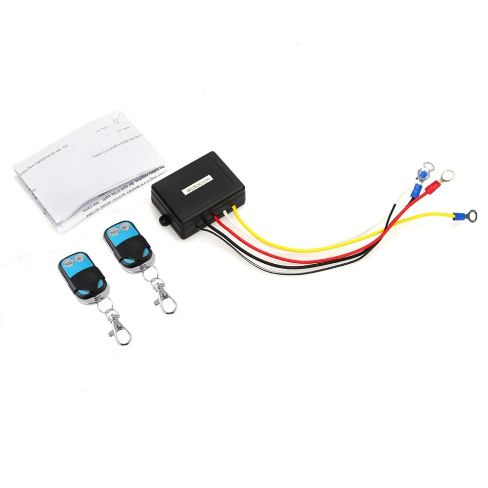 Wireless Remote Control Kit for Truck - ATV SUV 12V Switch Handset - with Two Remotes
Wireless Remote Control Kit for Truck - ATV SUV 12V Switch Handset - with Two Remotes