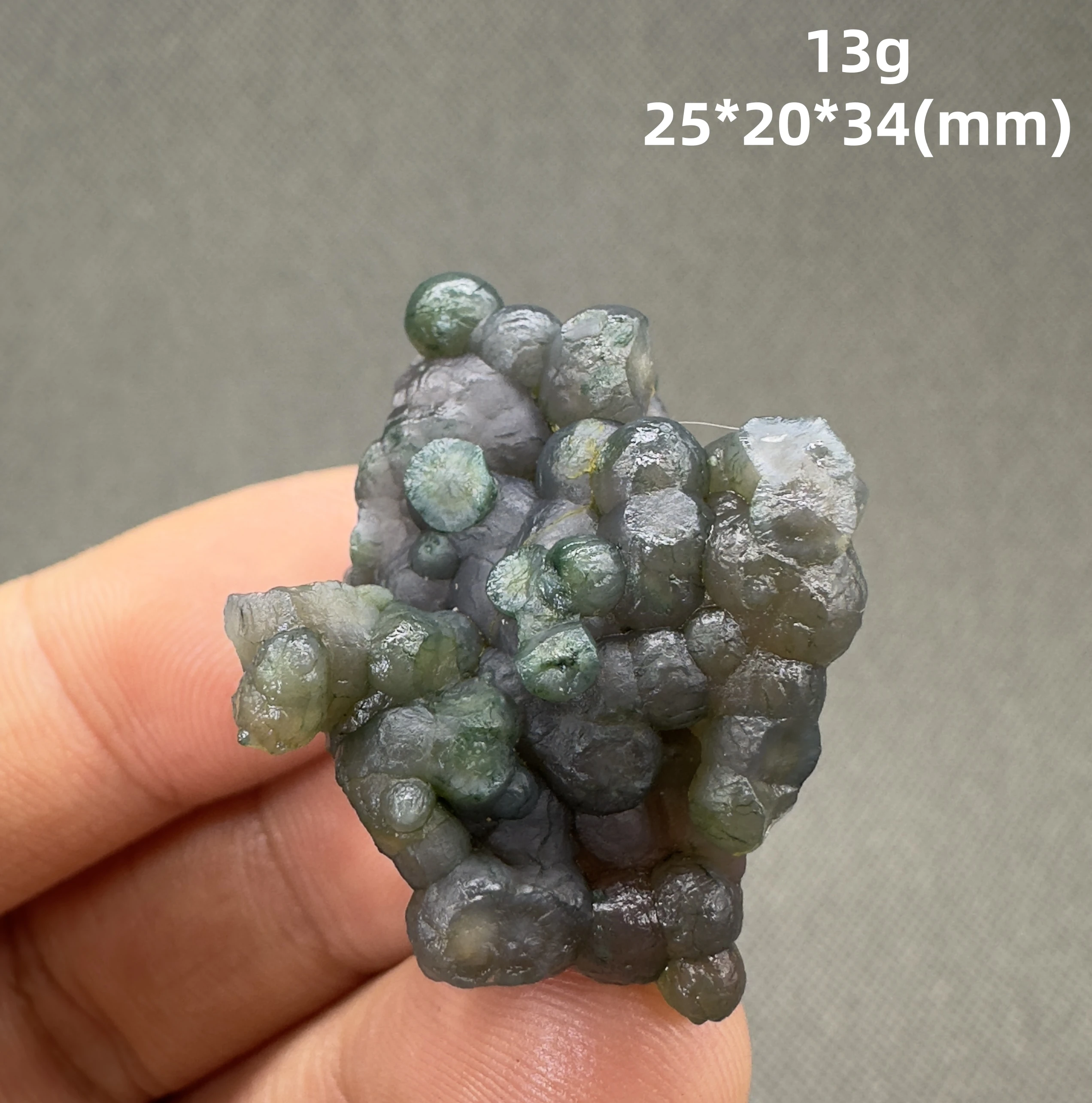 Натуральный виноградный агат с кварцем и кристаллами QIANCHUAN
Натуральный виноградный агат с кварцем и кристаллами QIANCHUAN