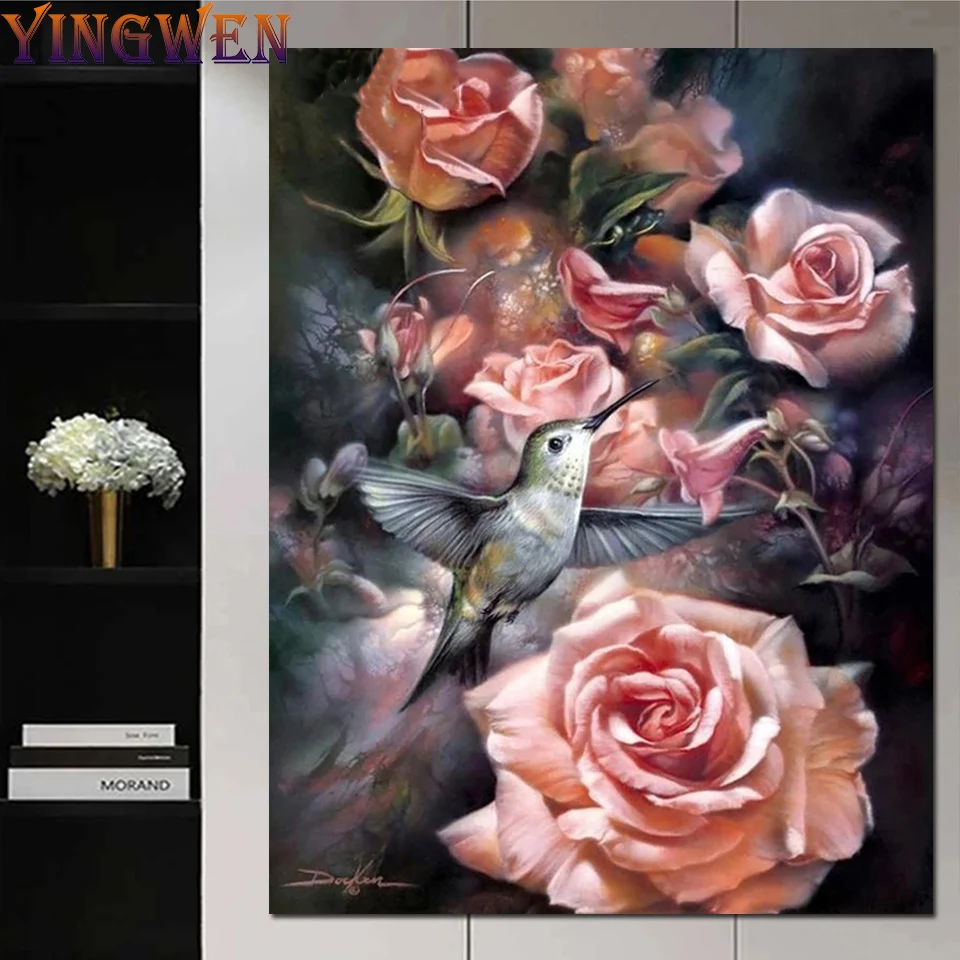 Diamond Embroidery Birds and Flower Diamond Painting Complete Kit Cross Stitch Rhinestone Pictures Mosaic Art Home Decor Gift
Diamond Embroidery Birds and Flower Diamond Painting Complete Kit Cross Stitch Rhinestone Pictures Mosaic Art Home Decor Gift