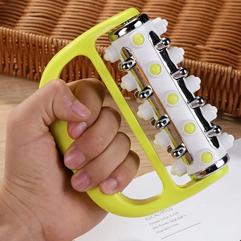 Roller Massager Ergonomic Design Reusable Comfortable ABS Waist Calf Neck Thigh Massaging Device Household Supplies
Roller Massager Ergonomic Design Reusable Comfortable ABS Waist Calf Neck Thigh Massaging Device Household Supplies