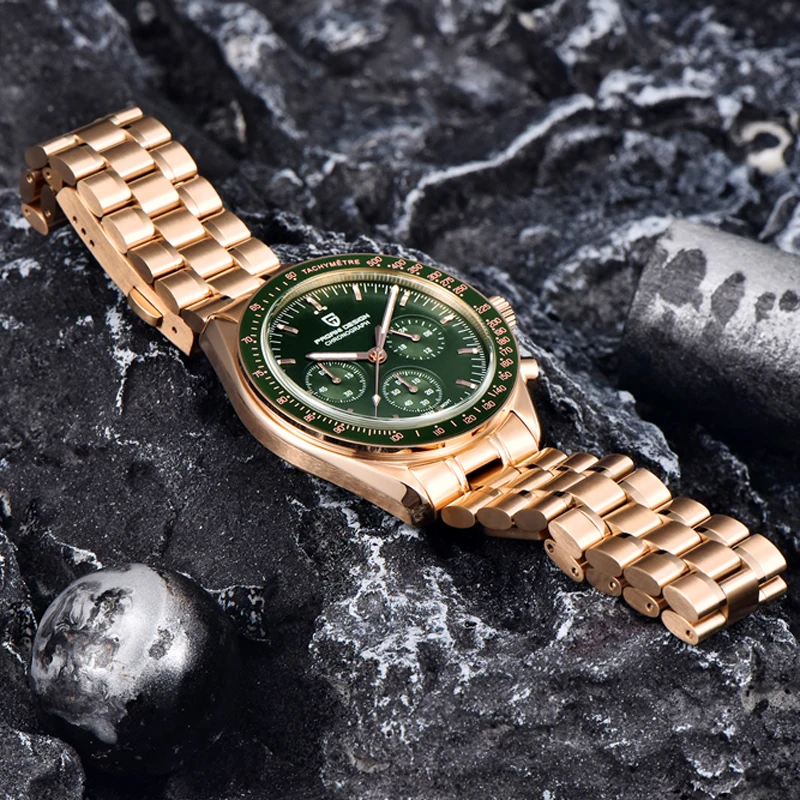 PAGANI дизайнерские новые V3 мужские часы с хронографом Роскошные Кварцевые для
