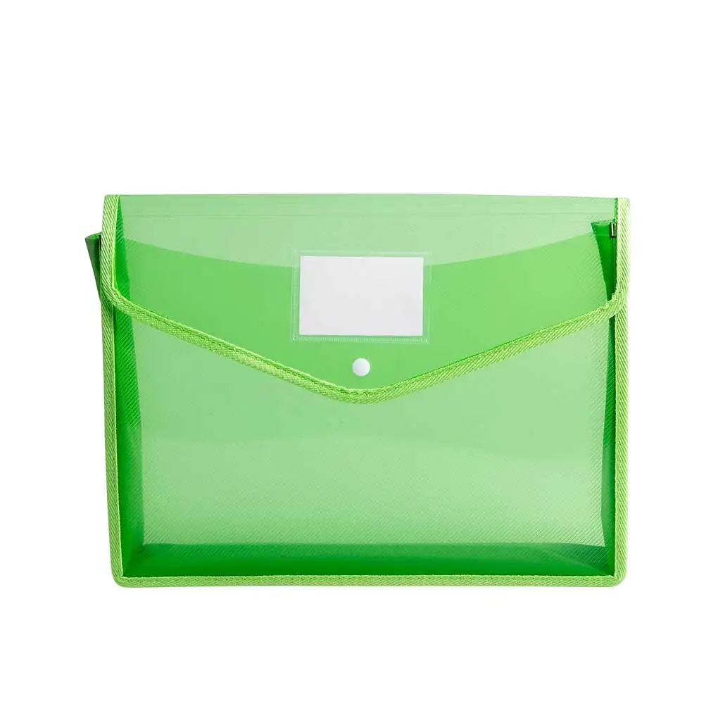 

Пластиковые конверты B5, папки для файлов с карманом для этикеток, школьная сумка с защелкой