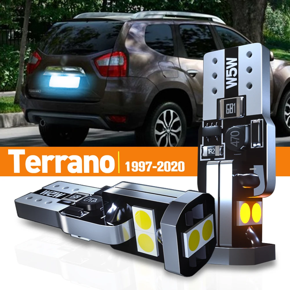 2x LED License Plate Light For Nissan Terrano R50 D10 1997-2004 2013 2014 2015 2016 2017 2018 2019 2020 Accessories Canbus Lamp
2x LED License Plate Light For Nissan Terrano R50 D10 1997-2004 2013 2014 2015 2016 2017 2018 2019 2020 Accessories Canbus Lamp