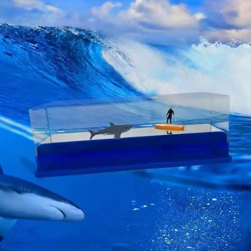 Creative Fluid Drift Bottle Shark and Adventurer Fluid Drift Hourglass Ornament Free Gliding Man Cruise Liquid Ship Office Decor
Creative Fluid Drift Bottle Shark and Adventurer Fluid Drift Hourglass Ornament Free Gliding Man Cruise Liquid Ship Office Decor