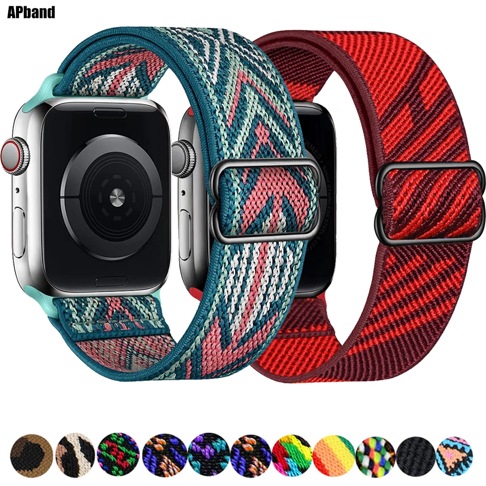 Scrunchie Strap for Apple watch band 45mm 44mm 40mm 41mm Adjustable Nylon solo Loop bracelet iWatch series Ultra 3 4 5 se 6 7 8
Scrunchie Strap for Apple watch band 45mm 44mm 40mm 41mm Adjustable Nylon solo Loop bracelet iWatch series Ultra 3 4 5 se 6 7 8