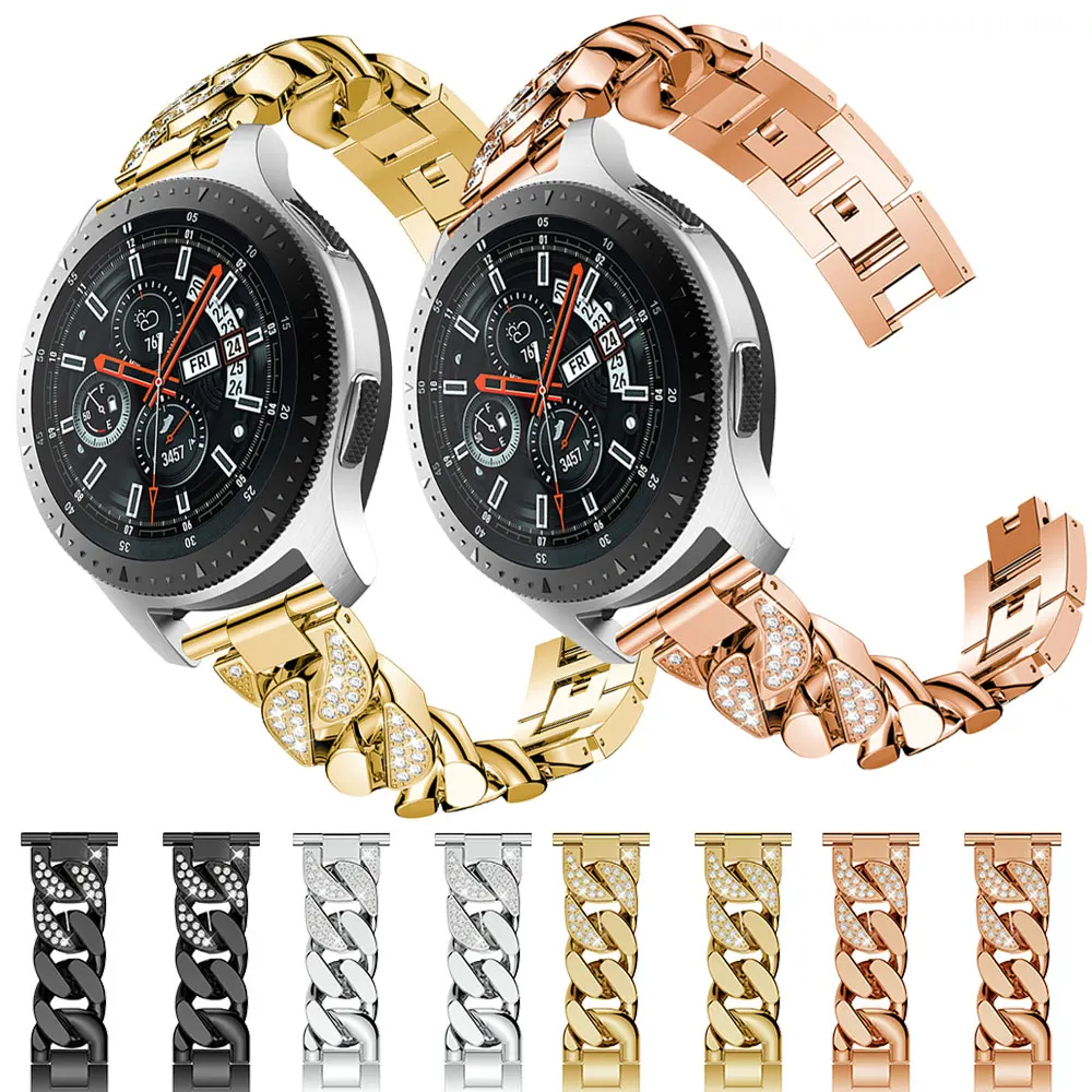 

20 22mm Stainless Steel Watch Straps For Huawei Watch GT3 GT 3 42mm 46mm Wrist Band GT 2 GT2 Pro Watchband Bracelet Belt Correa