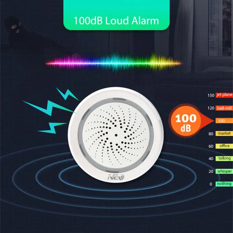 Wifi App Remote Siren Wireless Smart Detector Siren Alarm Smart Home Temperature Sensor Mini Tuya Smart Life 120 Db 2 In 1
Wifi App Remote Siren Wireless Smart Detector Siren Alarm Smart Home Temperature Sensor Mini Tuya Smart Life 120 Db 2 In 1