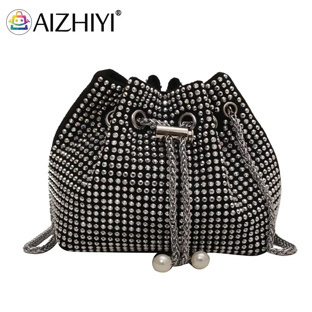 Women Rhinestone Bucket Messenger Bags Purse Ladies Female Crossbody Bag for Women Outdoor Shopping Business
Women Rhinestone Bucket Messenger Bags Purse Ladies Female Crossbody Bag for Women Outdoor Shopping Business