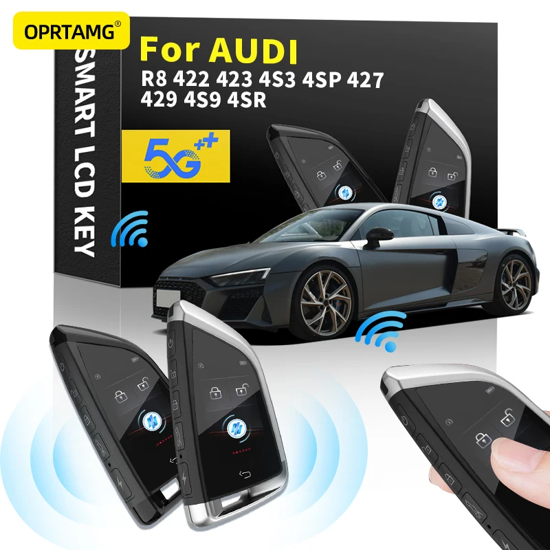Modified LCD screen smart car key chain For Audi R8 422 423 4S3 4SP 427 429 4S9 4SR 2000 2001 2002-2017 2018 2019 2020 2021 2022
Modified LCD screen smart car key chain For Audi R8 422 423 4S3 4SP 427 429 4S9 4SR 2000 2001 2002-2017 2018 2019 2020 2021 2022