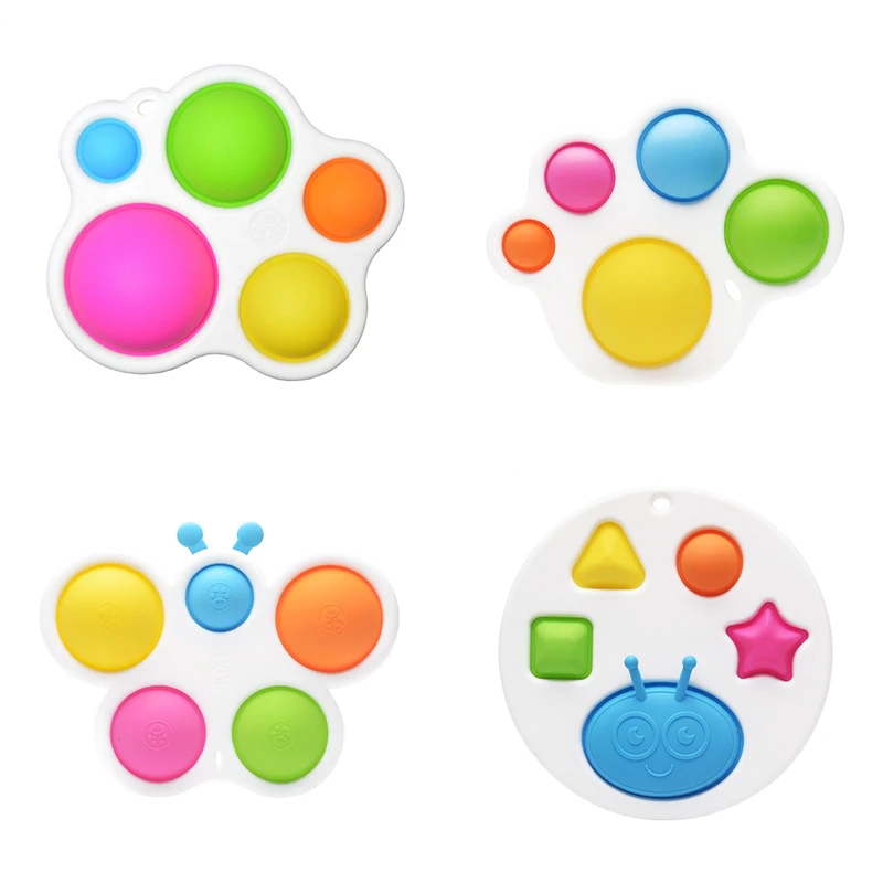 Kids Sensory Fidget Toy Finger Press Training Enlightenment Silicone Flipping Board for Toddler Infant Baby Geometry Recognition
Kids Sensory Fidget Toy Finger Press Training Enlightenment Silicone Flipping Board for Toddler Infant Baby Geometry Recognition