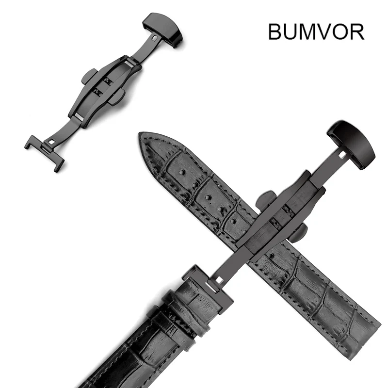 BUMVOR Butterfly Deployment Buckle Automatic Double Click Stainless Steel Strap Button For Watch Band 16mm 20mm 22mm Gift Tool
BUMVOR Butterfly Deployment Buckle Automatic Double Click Stainless Steel Strap Button For Watch Band 16mm 20mm 22mm Gift Tool