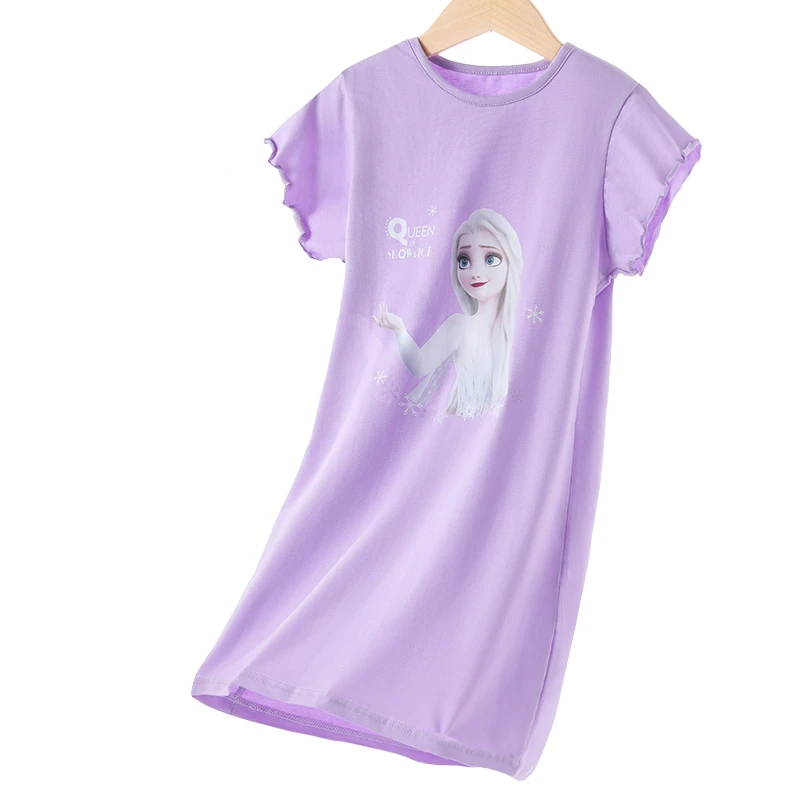 Frozen cartoon Princess Elsa children's cute pajamas dress summer thin section creative nightdress girls sweet home clothes
Frozen cartoon Princess Elsa children's cute pajamas dress summer thin section creative nightdress girls sweet home clothes