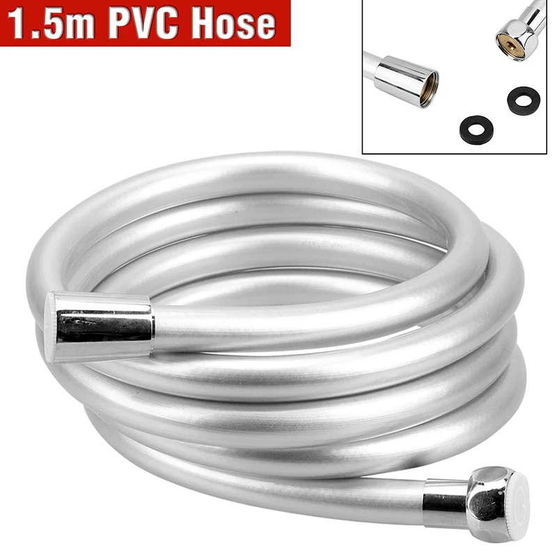 PVC High Pressure Shower Plumbing Hose Flexible Handheld Anti Winding GI/2 Universal Hose Bathroom Accessories
PVC High Pressure Shower Plumbing Hose Flexible Handheld Anti Winding GI/2 Universal Hose Bathroom Accessories