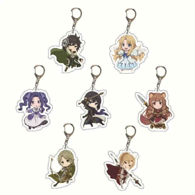 Cartoon Animation Acrylic Keychain Creative Shield Warrior Filo Pendant Key Chain Ring Holder Bag Charm Jewelry Teens Gift
Cartoon Animation Acrylic Keychain Creative Shield Warrior Filo Pendant Key Chain Ring Holder Bag Charm Jewelry Teens Gift
