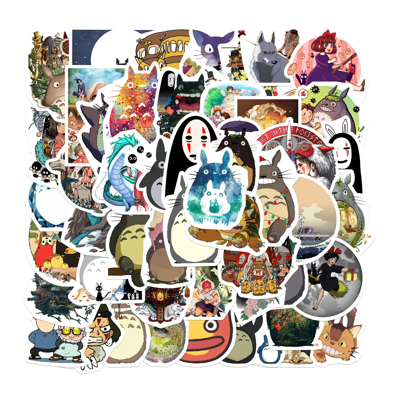 25/50PCS Japanese Anime Stickers Ghibli Hayao Miyazaki Totoro Spirited Away Princess Mononoke KiKi Stationery Sticker
25/50PCS Japanese Anime Stickers Ghibli Hayao Miyazaki Totoro Spirited Away Princess Mononoke KiKi Stationery Sticker