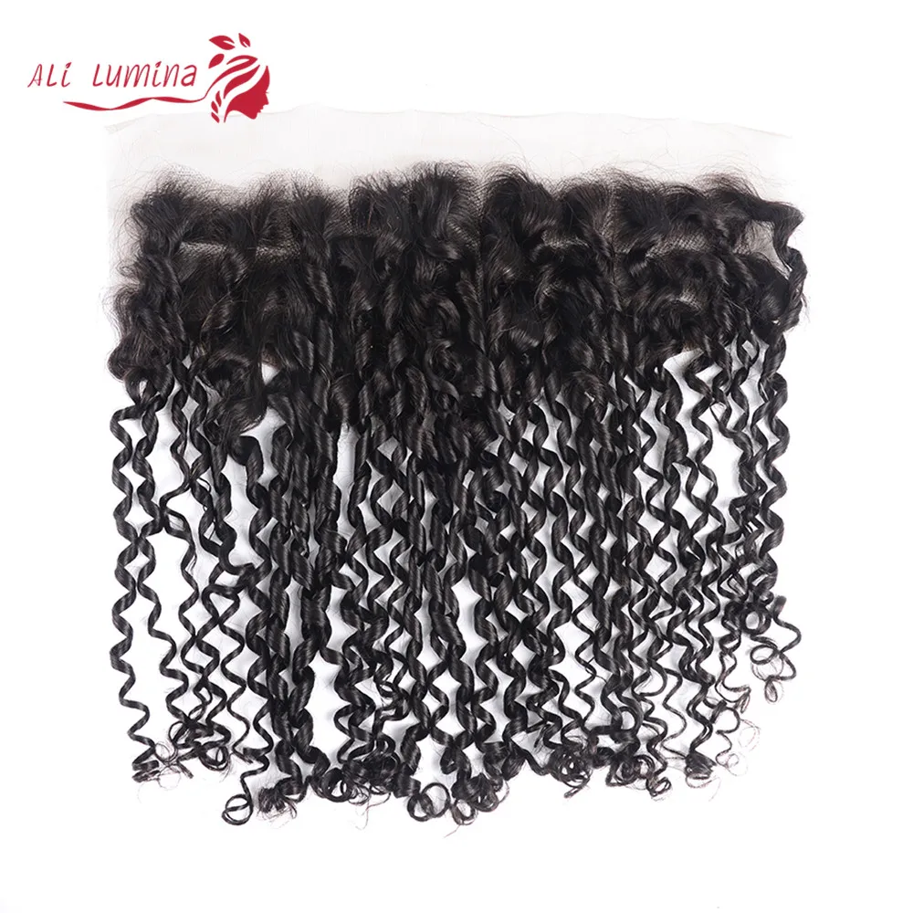 13x4 Lace Frontal Telephone Curl Human Hair Preplucked With Baby Hair Human Hair Frontal Closure 4x4 Transparent Lace Closure
13x4 Lace Frontal Telephone Curl Human Hair Preplucked With Baby Hair Human Hair Frontal Closure 4x4 Transparent Lace Closure