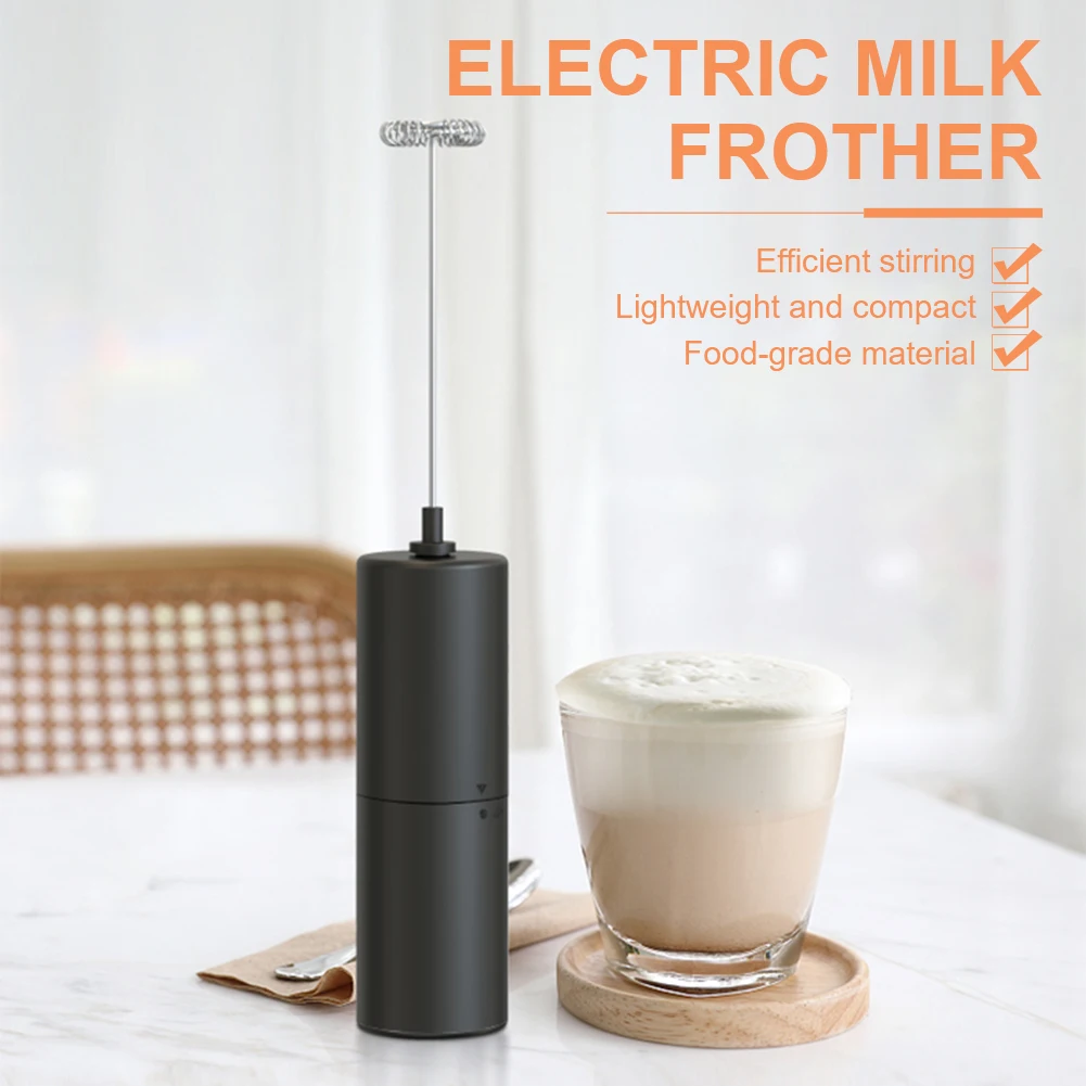 

Электрический блендер для вспенивания молока, ручной пенообразователь, высокоскоростной Миксер для напитков для кофе, капучино, взбивание яиц, домашние кухонные приспособления