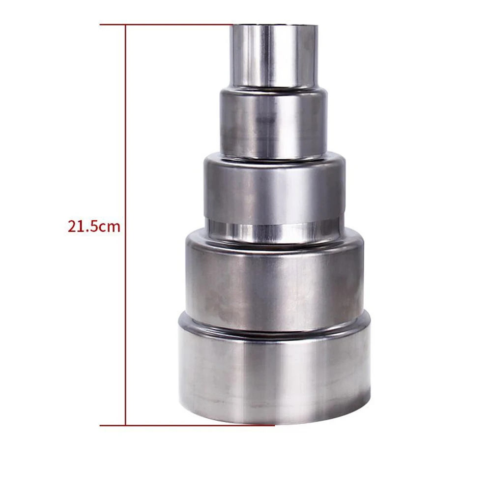 Exhaust Pipe Adapter Stainless Steel Flue Liner Reducer Tubing Connector Chimney Adaptor Multi-Size Stove Pipe Liner new
Exhaust Pipe Adapter Stainless Steel Flue Liner Reducer Tubing Connector Chimney Adaptor Multi-Size Stove Pipe Liner new