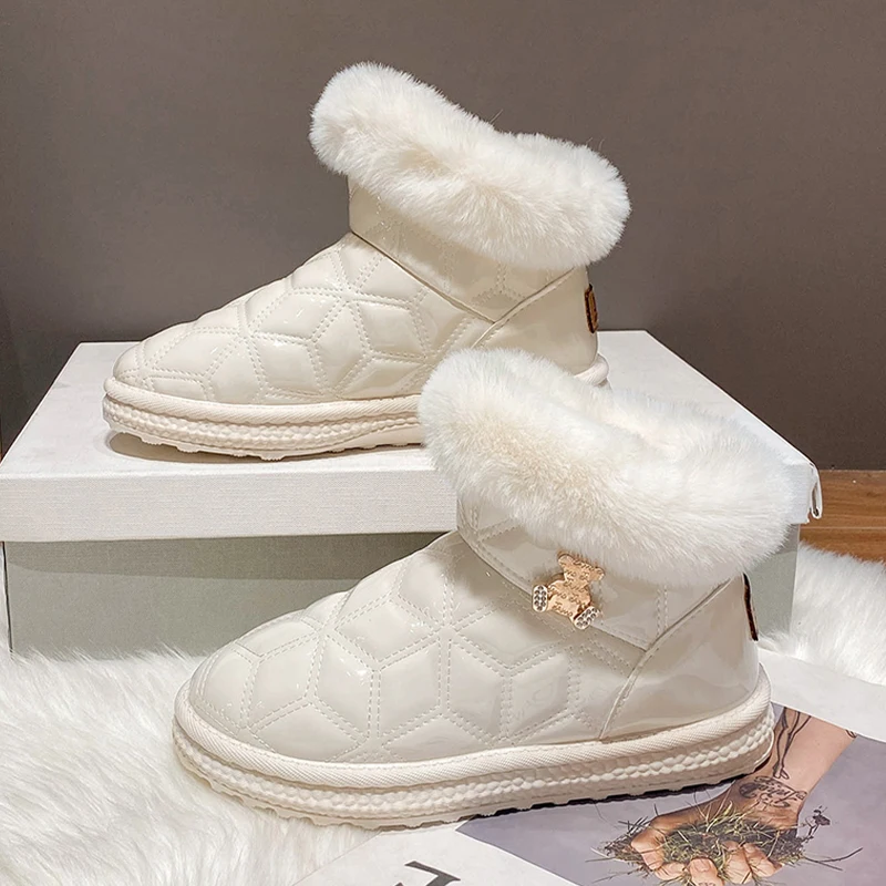 Fur Flats Women Snow Boots Plush Platform Shoes 2022 Winter New Casual Thick Goth Ankle Cotton Shoes Luxury Women Chelsea Boots
Fur Flats Women Snow Boots Plush Platform Shoes 2022 Winter New Casual Thick Goth Ankle Cotton Shoes Luxury Women Chelsea Boots