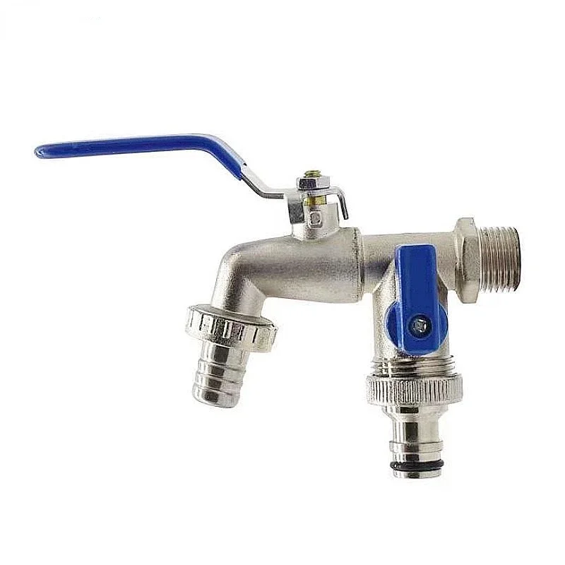 Садовый кран из цинкового сплава 1 вход 2 выхода
Садовый кран из цинкового сплава 1 вход 2 выхода