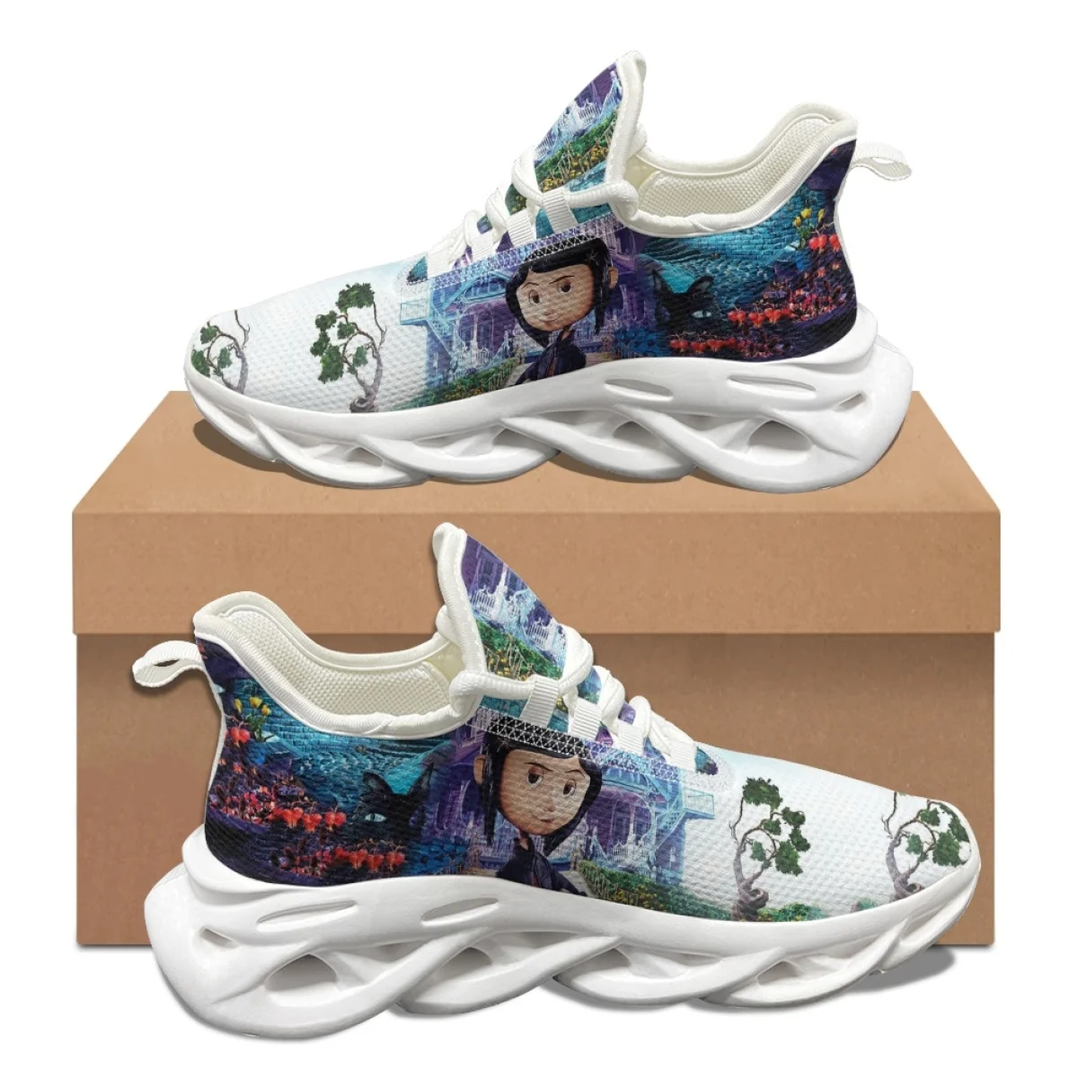 Модные женские мягкие теннисные туфли Coraline с пушистым рисунком, сезон весна-осень, амортизирующие легкие дышащие кроссовки на шнуровке
Модные женские мягкие теннисные туфли Coraline с пушистым рисунком, сезон весна-осень, амортизирующие легкие дышащие кроссовки на шнуровке