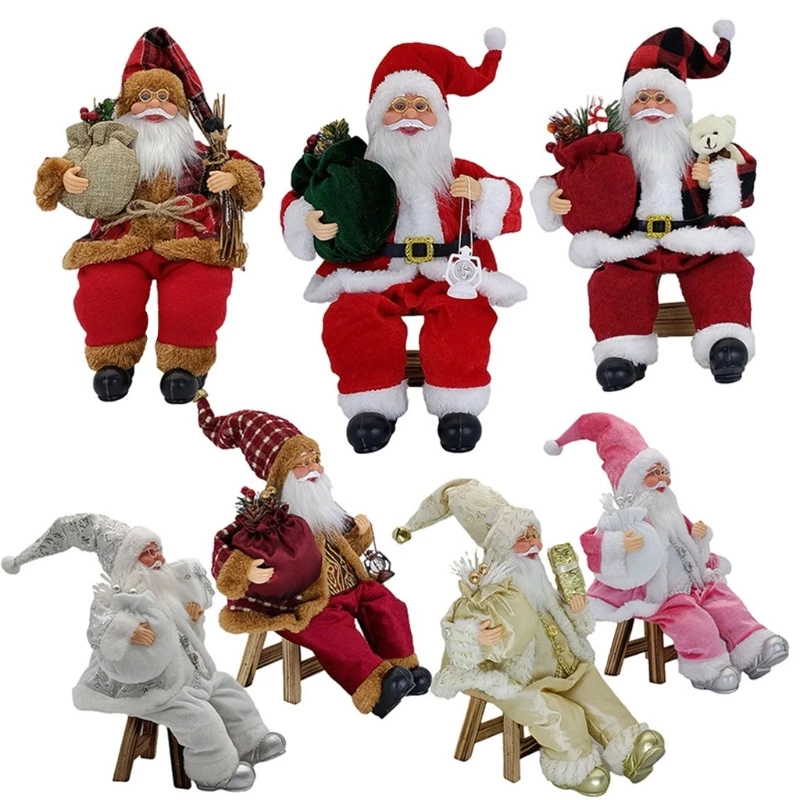 14'' Sitting Santa Figurines Christmas Figure Decorations Hanging Xmas Tree Ornaments Santa for Doll Toy
14'' Sitting Santa Figurines Christmas Figure Decorations Hanging Xmas Tree Ornaments Santa for Doll Toy