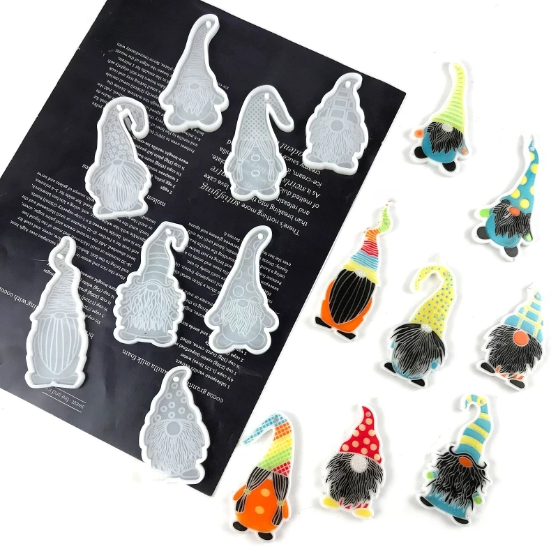 Easter Gnome Keychain Epoxy Resin Mold Keyring Pendant Silicone Mould DIY Crafts Jewelry Casting Tools
Easter Gnome Keychain Epoxy Resin Mold Keyring Pendant Silicone Mould DIY Crafts Jewelry Casting Tools