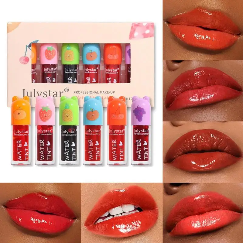 6 Colors Lip Stain Set Plumping Moisturizing Lip Glaze Waterproof Non-sticky Cup Lip Stain Set High Pigmented Lip Color Oil
6 Colors Lip Stain Set Plumping Moisturizing Lip Glaze Waterproof Non-sticky Cup Lip Stain Set High Pigmented Lip Color Oil