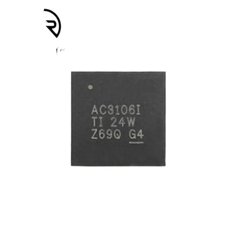 Новый оригинальный стереокодек низкой мощности TLV320AIC3106IRGZ AC3106I VQFN48
Новый оригинальный стереокодек низкой мощности TLV320AIC3106IRGZ AC3106I VQFN48