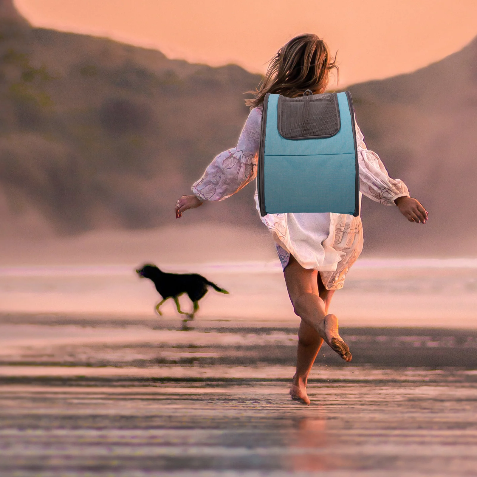 Doggie Backpack Expandable Pet Travel Bag Ventilated Backpacks Simple Puppy Carrier Portable For dog
Doggie Backpack Expandable Pet Travel Bag Ventilated Backpacks Simple Puppy Carrier Portable For dog
