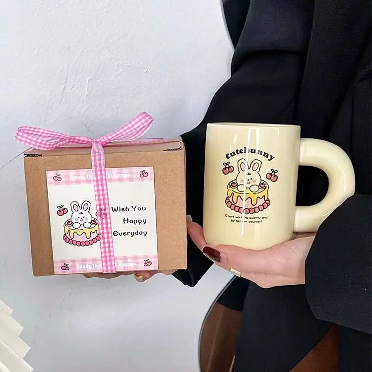 Кофейная чашка Kawaii, многоразовые корейские чашки с милым кроликом/собакой, Дорожные Кружки для чая, пива, воды, молока, завтрака, посуда для напитков, подарок на день рождения
Кофейная чашка Kawaii, многоразовые корейские чашки с милым кроликом/собакой, Дорожные Кружки для чая, пива, воды, молока, завтрака, посуда для напитков, подарок на день рождения