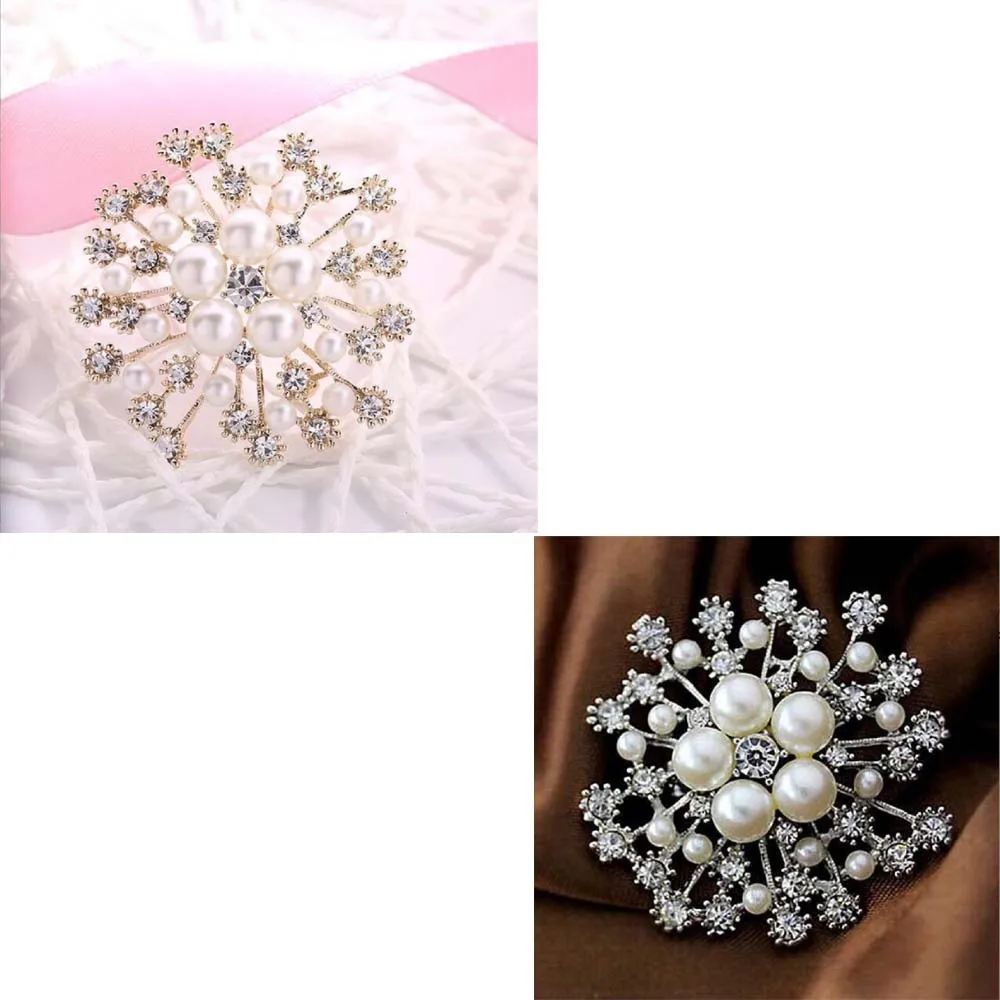 Luxury Crystal Snowflakes needle Brooch Temperament Anti-failure Silk Scarf Buckle Waist Pin Women Men Party Jewelry
Luxury Crystal Snowflakes needle Brooch Temperament Anti-failure Silk Scarf Buckle Waist Pin Women Men Party Jewelry