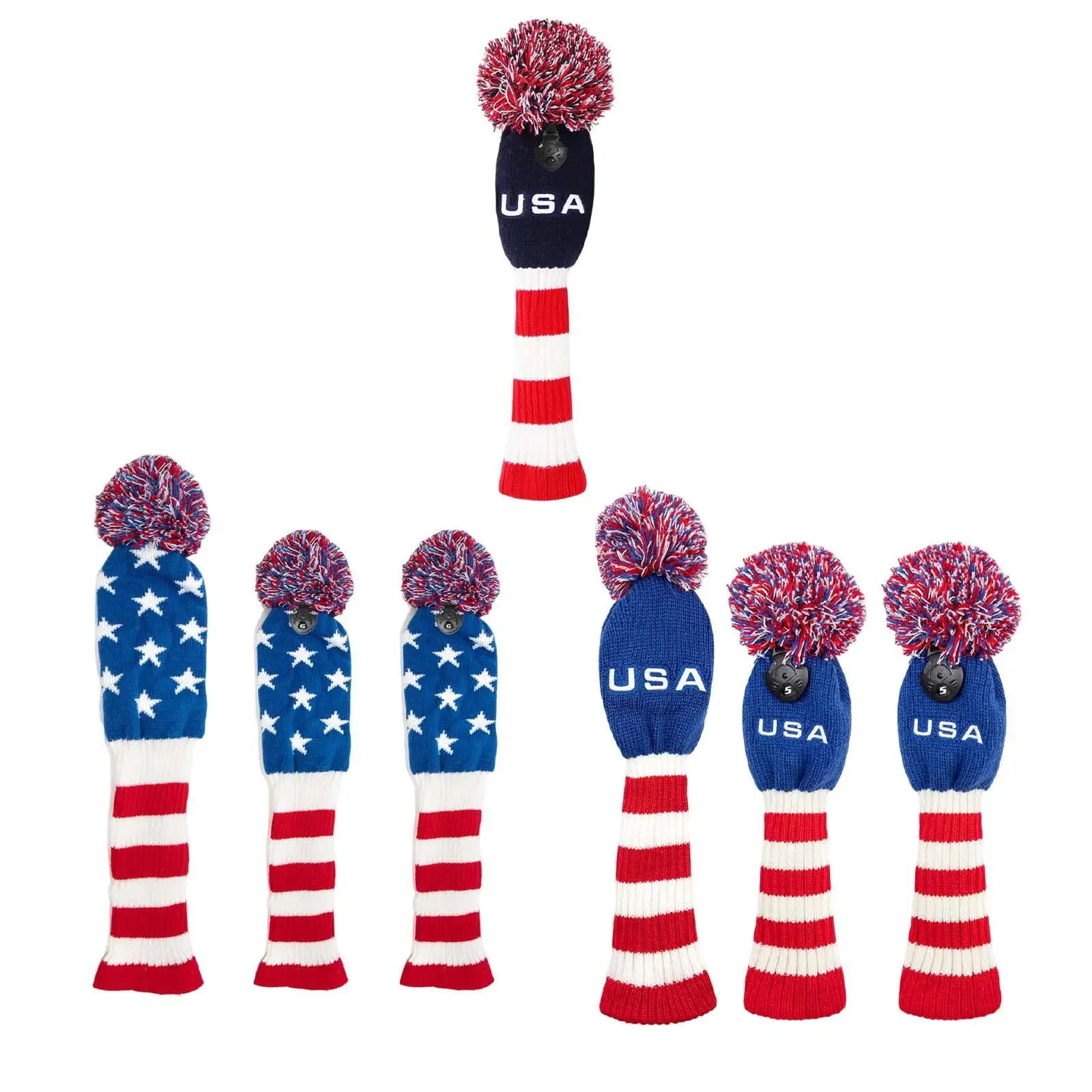 Golf Cover Protective Portable Golf Headcover for Sport Equipment Golfer Gift
Golf Cover Protective Portable Golf Headcover for Sport Equipment Golfer Gift