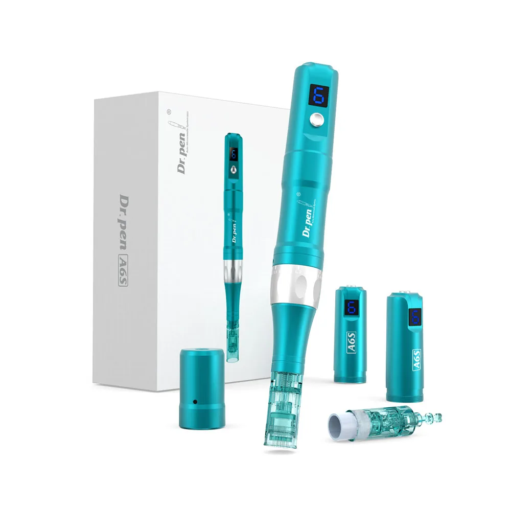 Dr Pen A6S Electric With 2pcs Needles Wireless Microneedling Professional Derma Auto Micro Mesotherapy Beauty Machine
Dr Pen A6S Electric With 2pcs Needles Wireless Microneedling Professional Derma Auto Micro Mesotherapy Beauty Machine