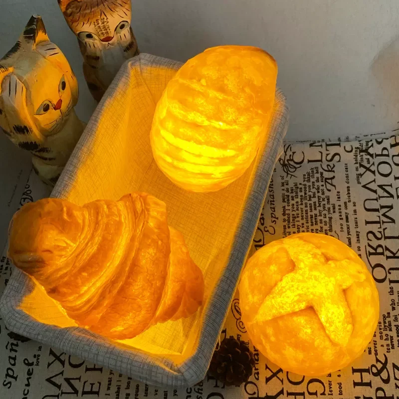 ZK20 LED Night Lights Bread Table Lamp Simulation Light Night Lamp Battery Atmosphere Moon Lamp Light for Home RoomDecor
ZK20 LED Night Lights Bread Table Lamp Simulation Light Night Lamp Battery Atmosphere Moon Lamp Light for Home RoomDecor