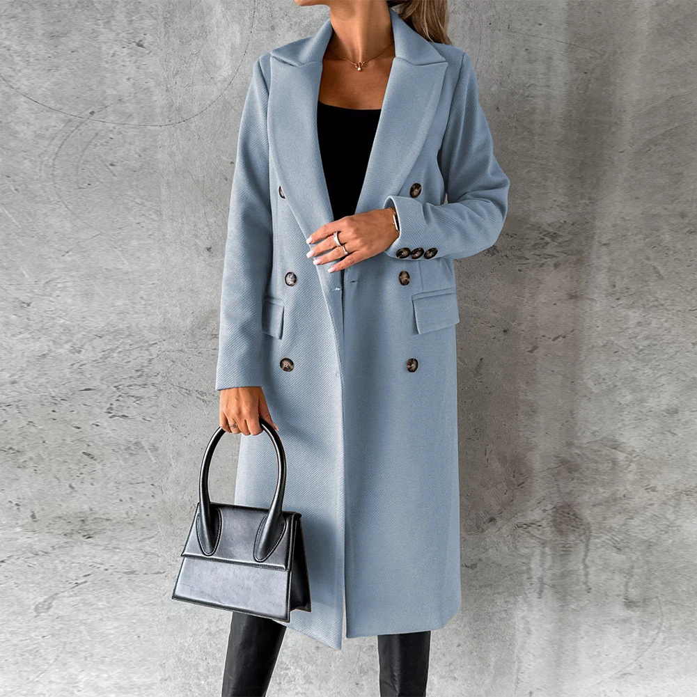 Personalized Womens Trench Coat Button Long Jacket Overcoat Winter Hot Female Warm Slim Outwear Tops 2023
Personalized Womens Trench Coat Button Long Jacket Overcoat Winter Hot Female Warm Slim Outwear Tops 2023