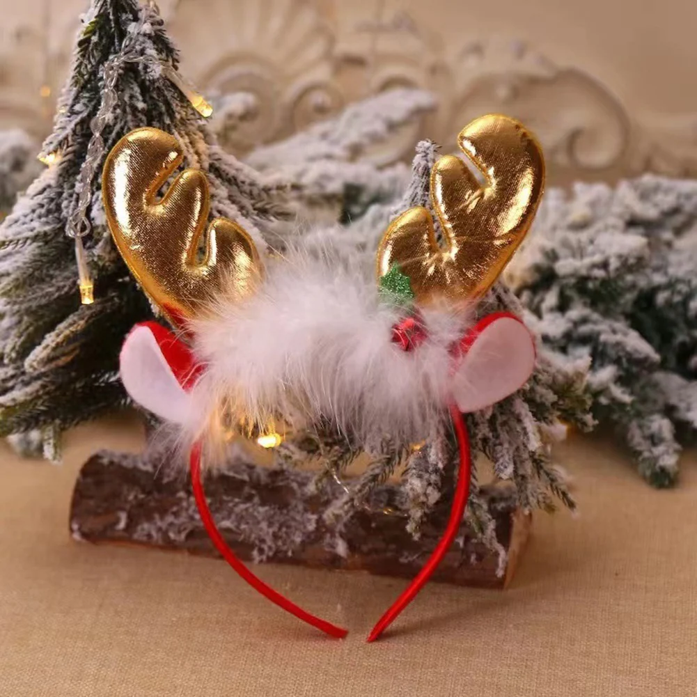 1pc Christmas Hair Hoop Elk Horn Shape Christmas Decor Children Gift Children Headdress Headbuckle Adding Christmas Atmosphere
1pc Christmas Hair Hoop Elk Horn Shape Christmas Decor Children Gift Children Headdress Headbuckle Adding Christmas Atmosphere