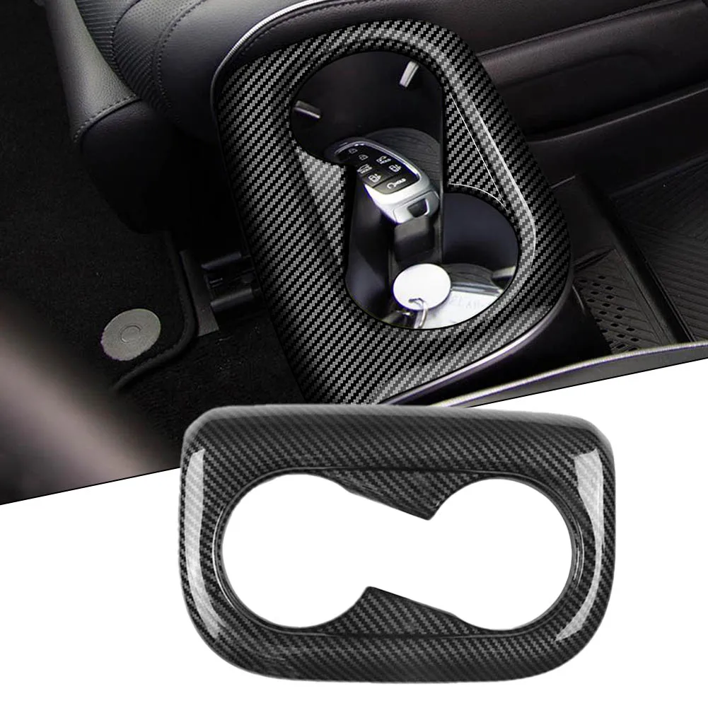 Carbon Fiber Style ABS Front Water Cup Holder Cover Trim For Hyundai Ioniq5 Central Control Cup Frame Car Accesorries
Carbon Fiber Style ABS Front Water Cup Holder Cover Trim For Hyundai Ioniq5 Central Control Cup Frame Car Accesorries