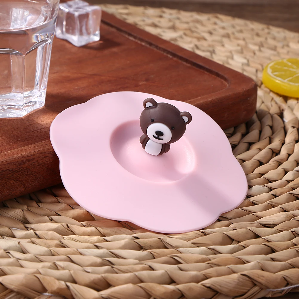 Cartoon Seal Leak Proof Cup Lids Portable Heat-resistant Reusable Transparent Plum Blossom Silicone Kitchen Household Drinkware
Cartoon Seal Leak Proof Cup Lids Portable Heat-resistant Reusable Transparent Plum Blossom Silicone Kitchen Household Drinkware